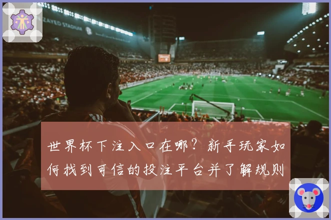 世界杯下注入口在哪？新手玩家如何找到可信的投注平台并了解规则
