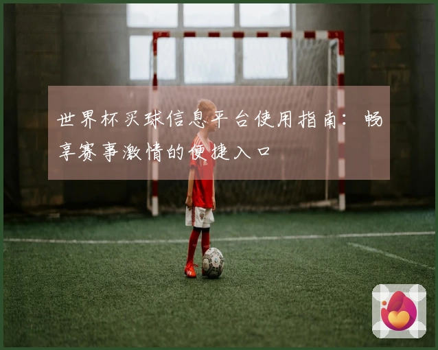 世界杯买球信息平台使用指南：畅享赛事激情的便捷入口